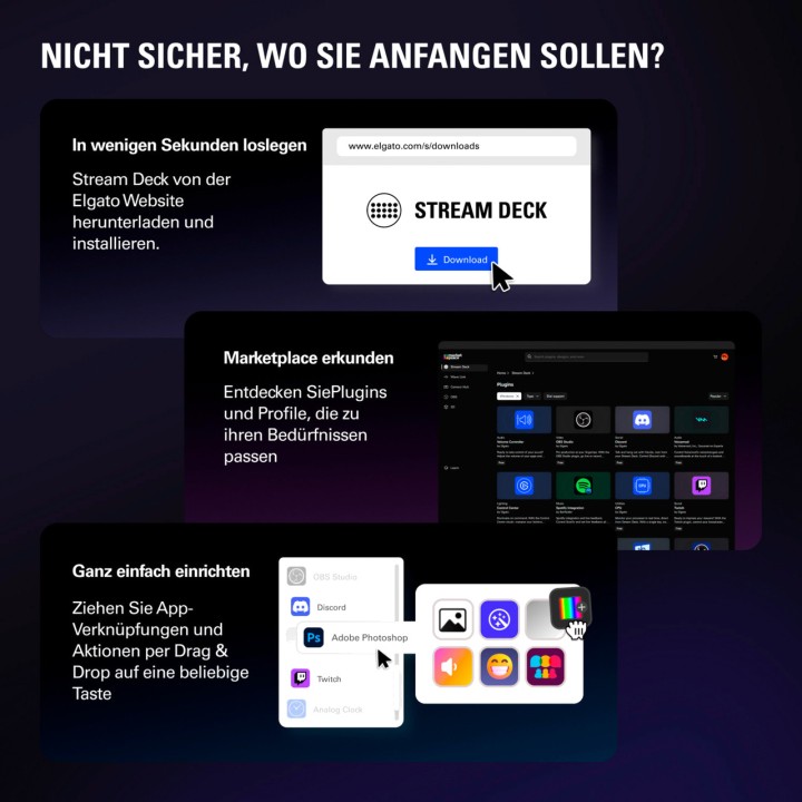 ELGATO Panel de control programable con teclas LCD STREAM DECK MK.2 10GBA9901 1767970