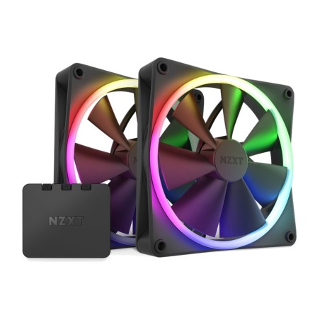 ventilator pentru carcasă pc cu iluminare f140-rgb 140mm 2 uds