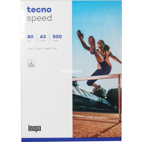 hârtie pentru imprimantă și copiator tecno-speed a3 80g 500-hojas