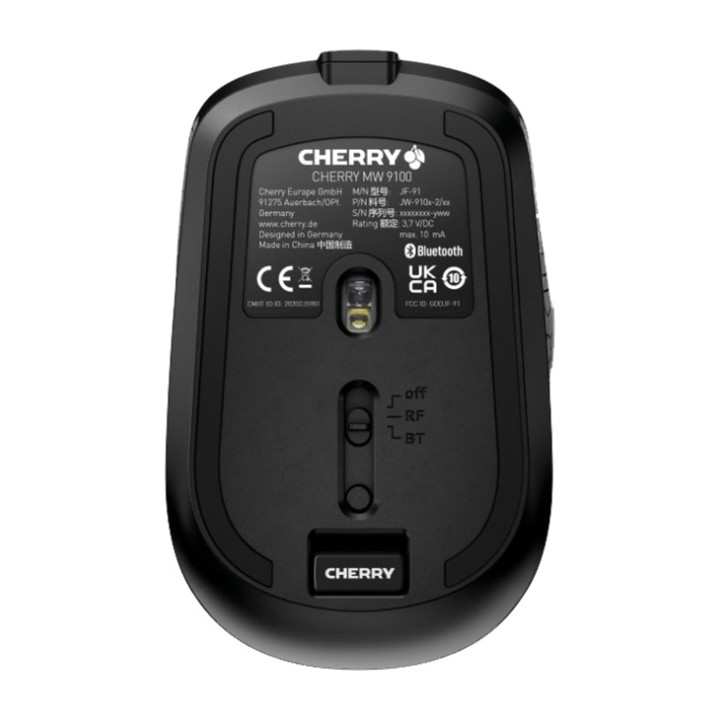 CHERRY Bezdrátová dobíjecí myš MW 9100 2400DPI BT 1816690