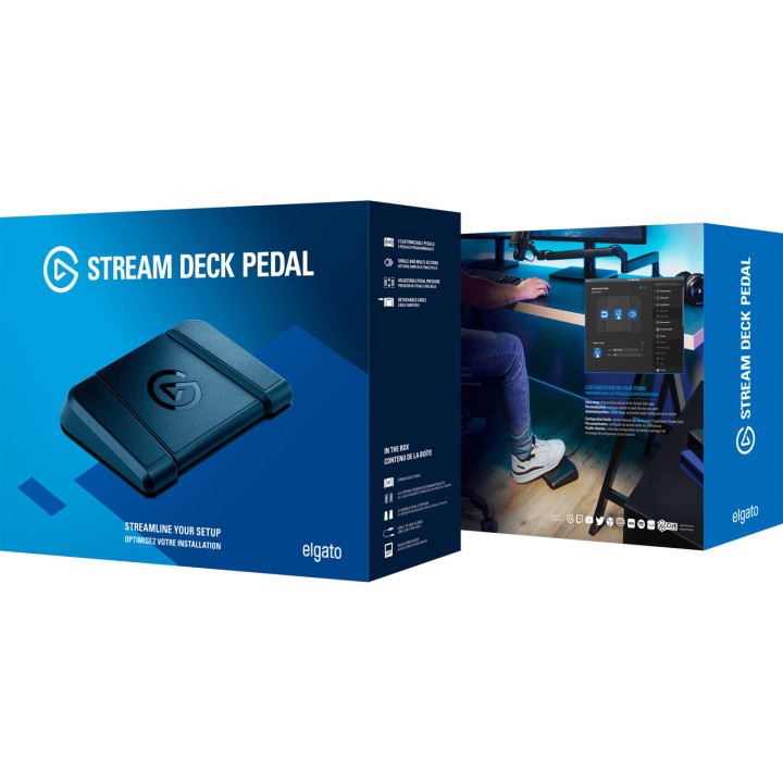 ELGATO Programovateľný nožný ovládač na streamovanie STREAM