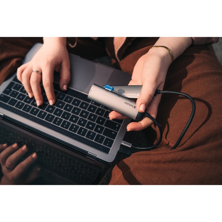VERBATIM Hub USB-C a 4 porte 3.2 GEN1 0,15M 49147 1770012