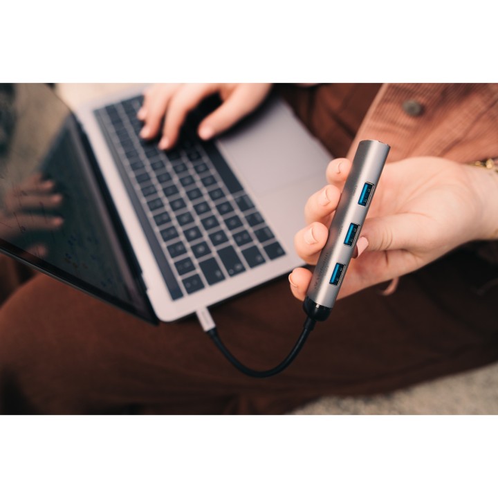 VERBATIM Hub USB-C 4 θυρών 3.2 GEN1 0,15M 49147 1770012