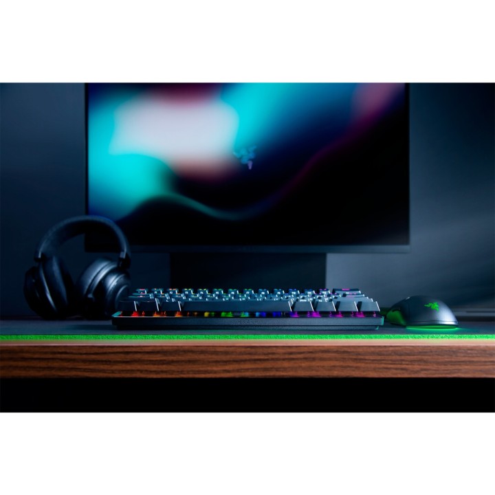 RAZER Teclado gaming compacto com interruptores óticos