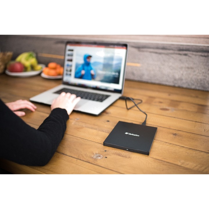 VERBATIM Ekstern DVD-brænder SLIM-USB-C-3.2 GEN1 43886