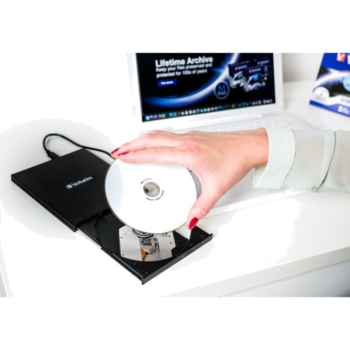 VERBATIM Zunanji zapisovalnik DVD SLIM-USB-C-3.2 GEN1 43886