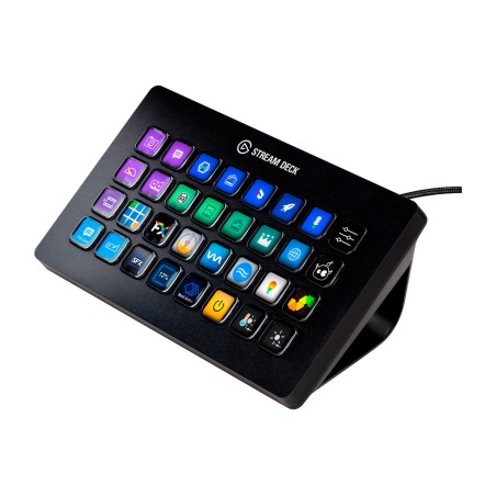 programmable control panel with lcd keys stream deck xl 10gat9901
