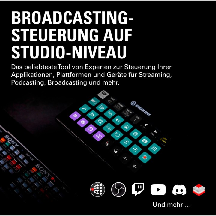 ELGATO Panel de control programable con teclas LCD STREAM DECK XL 10GAT9901 1548878