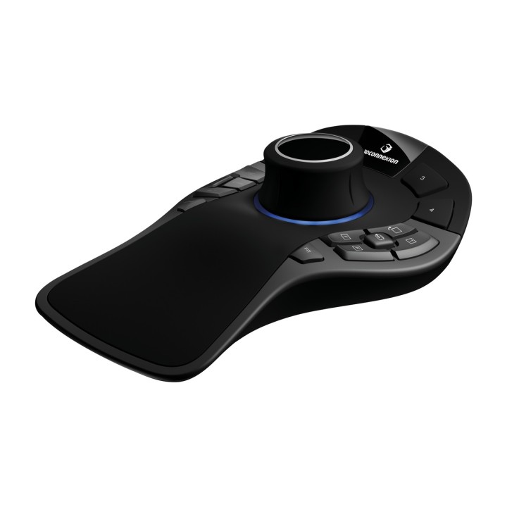 3DCONNEXION Wired 3D mouse for CAD design SPACEMOUSE-PRO-USB