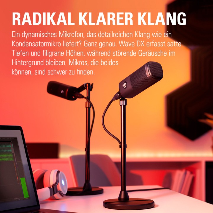ELGATO Dynaaminen XLR-mikrofoni WAVE DX 10MAH9901 1871877