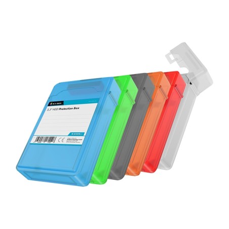 funda protectora para disco duro ib-ac602b-6 3,5" 6 uds