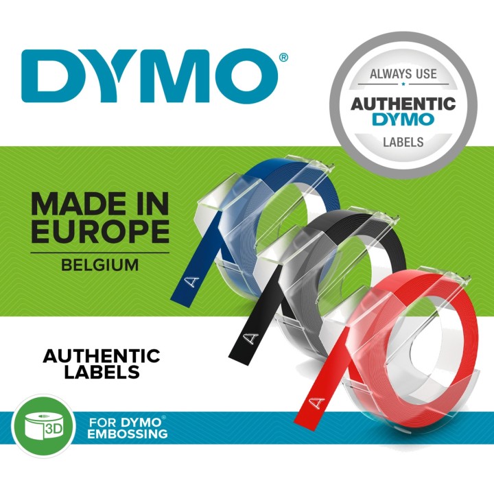 DYMO Reliéfna viacfarebná štítková páska do ručného