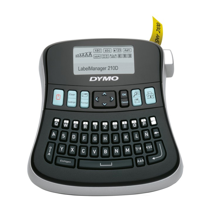DYMO Desktop-etiketmaskine LABELMANAGER-210D-QWERTZ 12MM