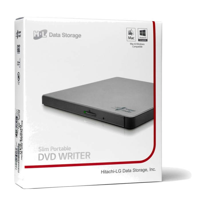 HITACHI-LG DATA STORAGE Gravadora de DVD externa portàtil