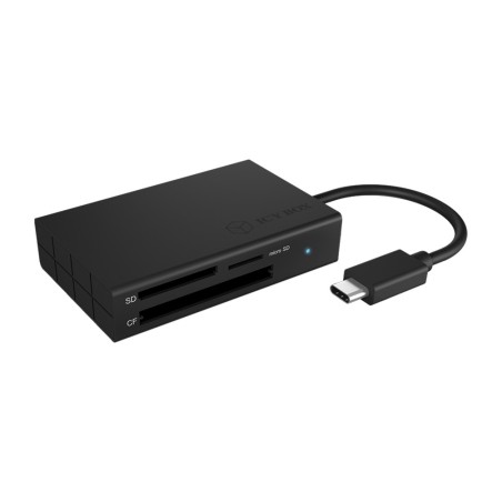 lector de tarjetas cf sd y microsd ib-cr401-c3-usb-c 3.2 gen1