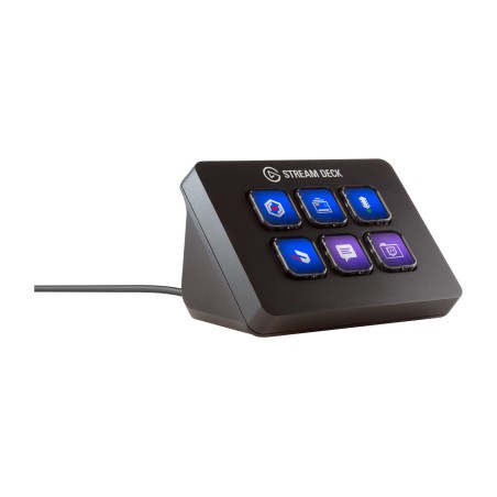 programmerbart kontrolpanel med lcd-taster stream deck-mini 10gai9901