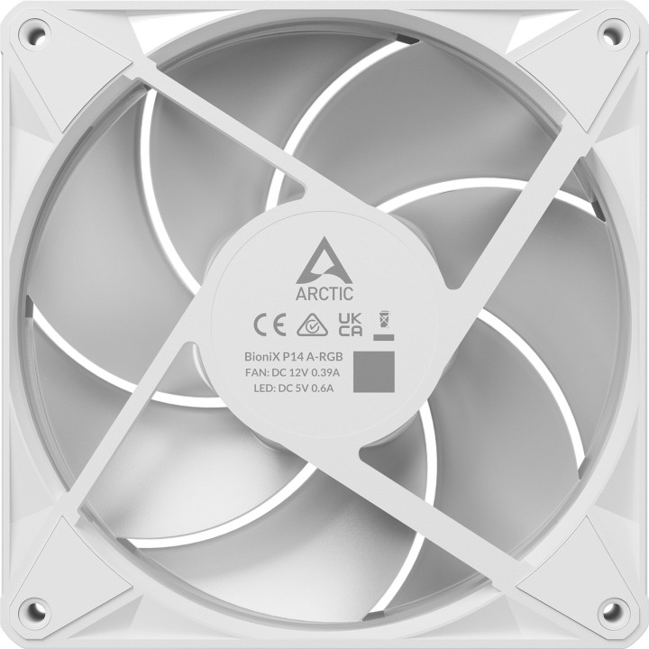 ARCTIC PC-ház ventilátor BIONIX-P14 A-RGB 140MM 100216584VAR