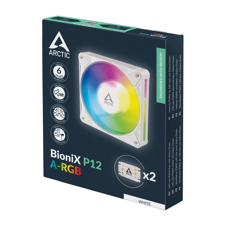 ARCTIC Ventilator pentru carcasa PC-ului BIONIX-P14 A-RGB