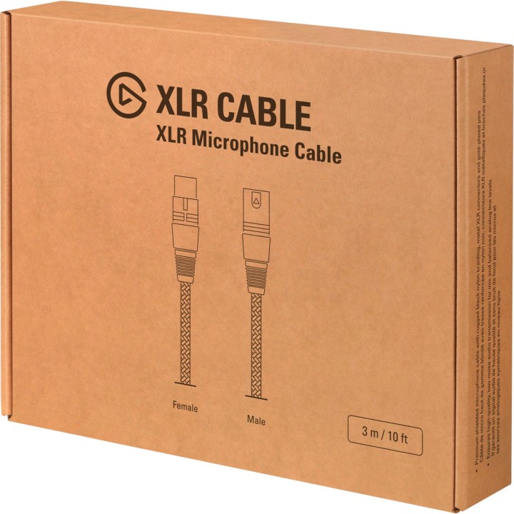 ELGATO Cable de micrófono XLR-3M 10CAL9901 1897926