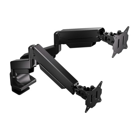 brazo de gas para dos monitores atlas gs pro double 2x16kg