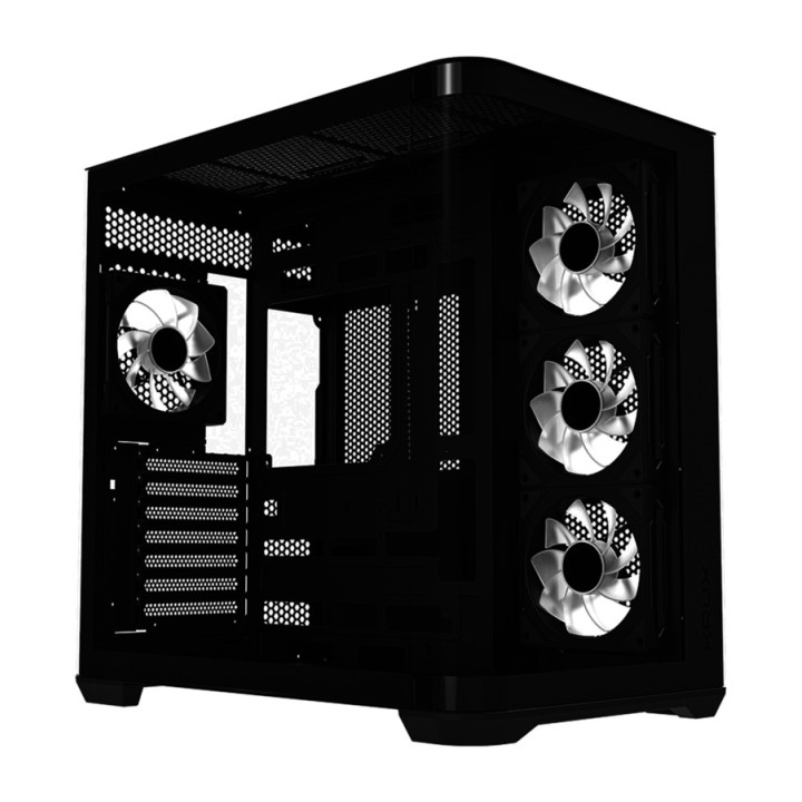 KRUX Semitower PC-kabinet med hærdet glas TANO E-ATX