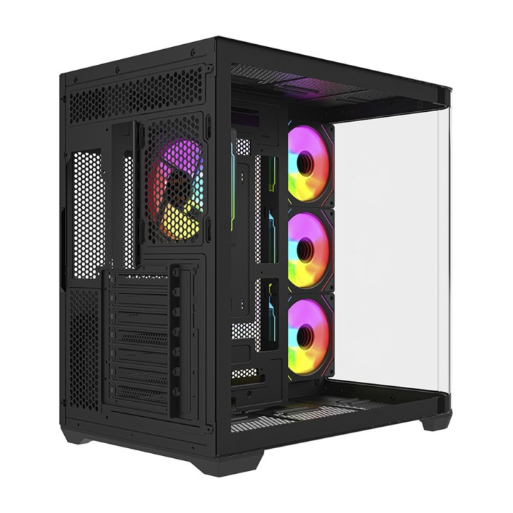 KRUX Mid-tower PC case with tempered glass TANO E-ATX