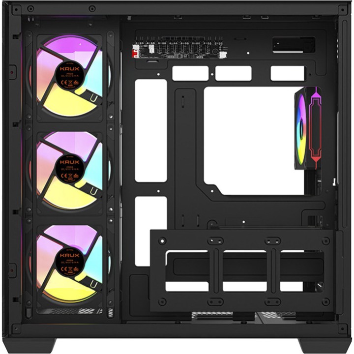 KRUX Félatornyos PC-ház edzett üveggel TANO E-ATX 100199830