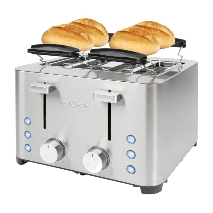 PROFICOOK Broodrooster voor 4 sneetjes PC-TA 1252 1500W