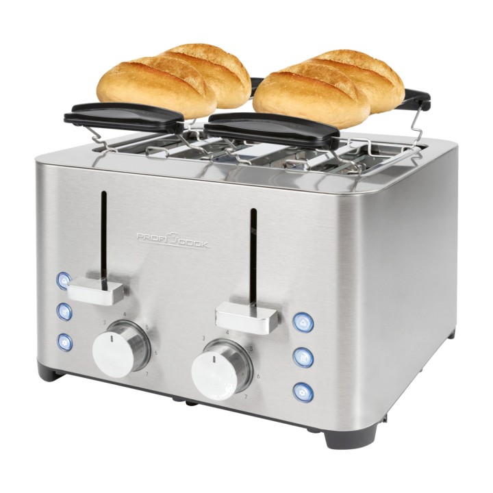PROFICOOK Broodrooster voor 4 sneetjes PC-TA 1252 1500W