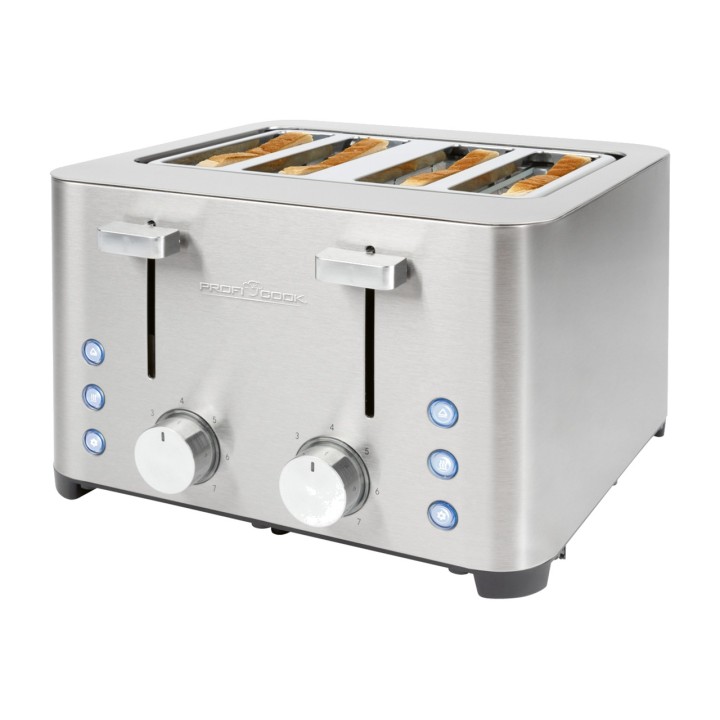 PROFICOOK Broodrooster voor 4 sneetjes PC-TA 1252 1500W