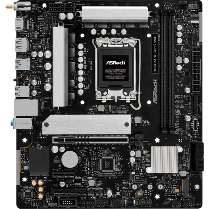 ASROCK Placa base micro ATX B860M-X GEN5-WIFI LGA1851 100192675