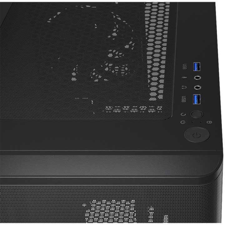 ENDORFY Semitower PC-kabinet med mesh-front VENTUM-200 SOLID