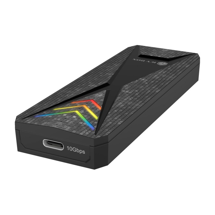 ICY BOX Zunanje ohišje za SSD M.2 NVMe SPADE-CASE 1805-USB-C