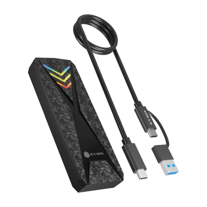 ICY BOX Zewnętrzna obudowa do SSD M.2 NVMe SPADE-CASE