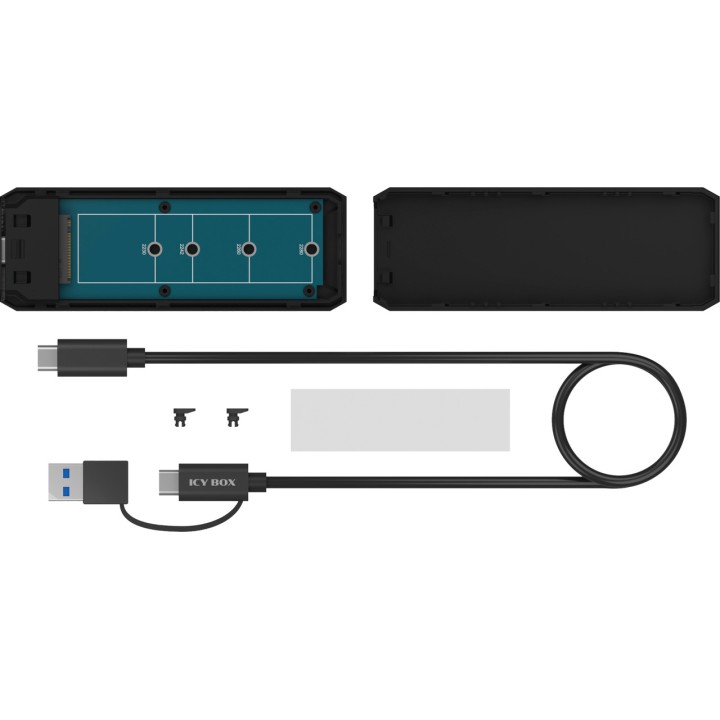ICY BOX Carcasă externă pentru SSD M.2 NVMe SPADE-CASE