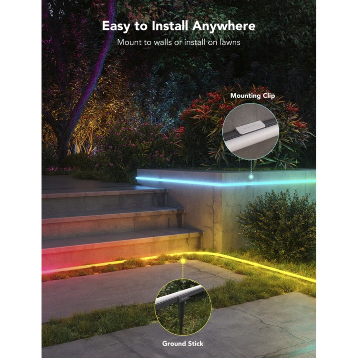 GOVEE Intelligenter LED-Lichtstreifen für den Außenbereich