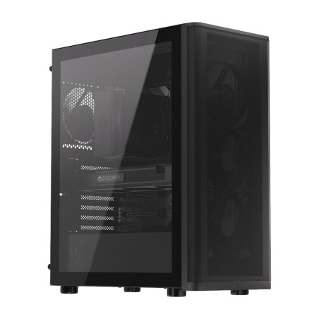 caja de pc semitorre con cristal templado ventum-400 air
