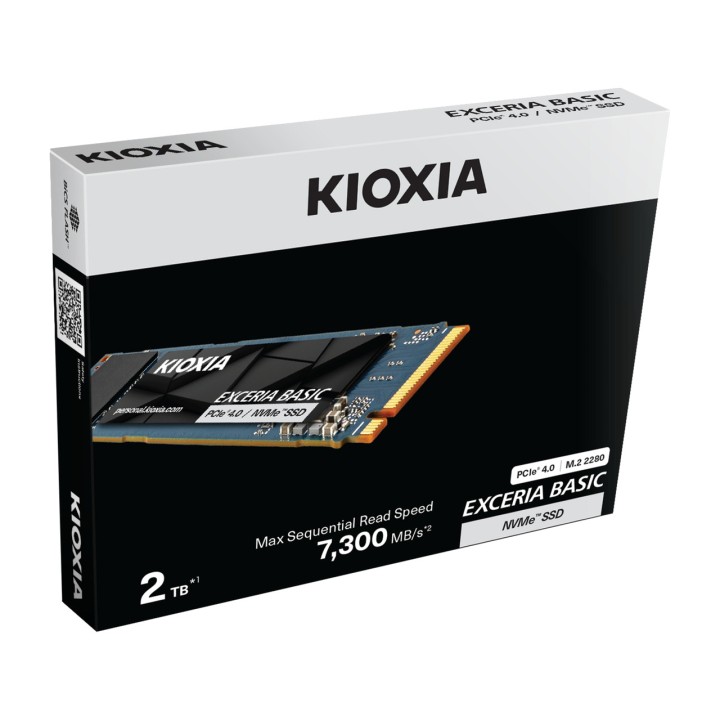 KIOXIA M.2-NVMe-SSD EXCERIA-BASIC 2TB-PCIE 4.0 100174093