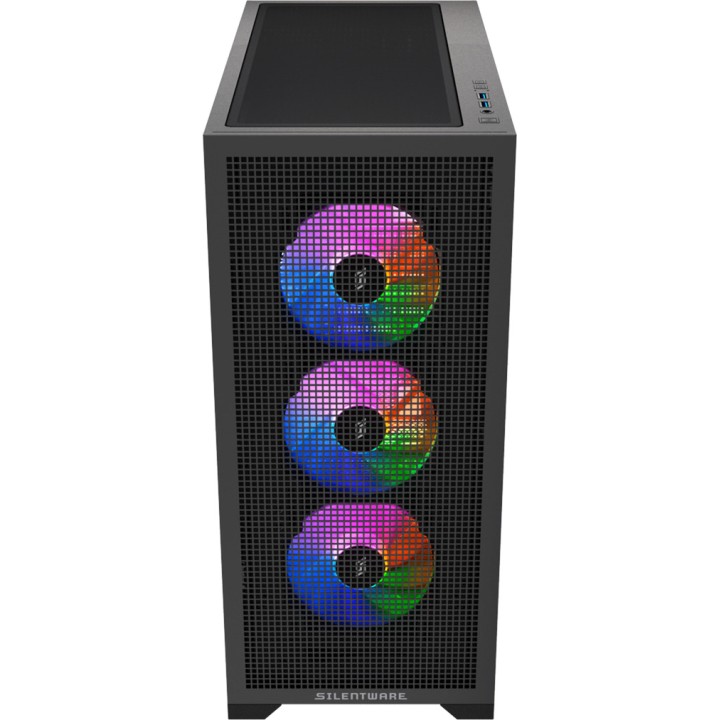 SILENTWARE Case per PC mid tower con finestra CORE 100 ARGB