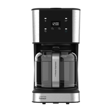 cafetieră de picurare programabilă cu carafă de sticlă coffee-66 drop touch 1,5l 950w