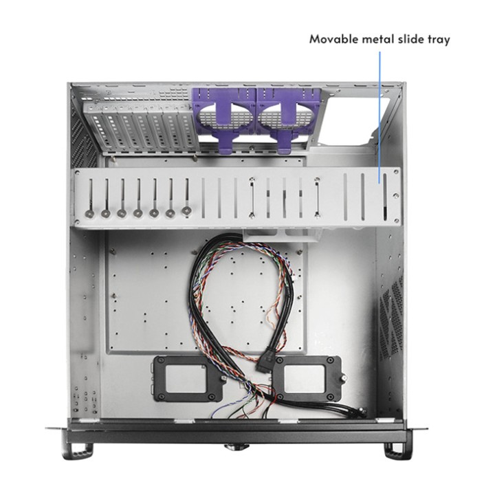 CHIEFTEC Chasis de servidor para rack UNC-409S-AIO-OP 4U E-ATX 100165985