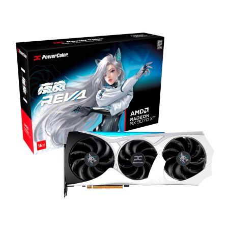 tarjeta gráfica radeon-rx 9070 xt-hellhound oc reva 16gb