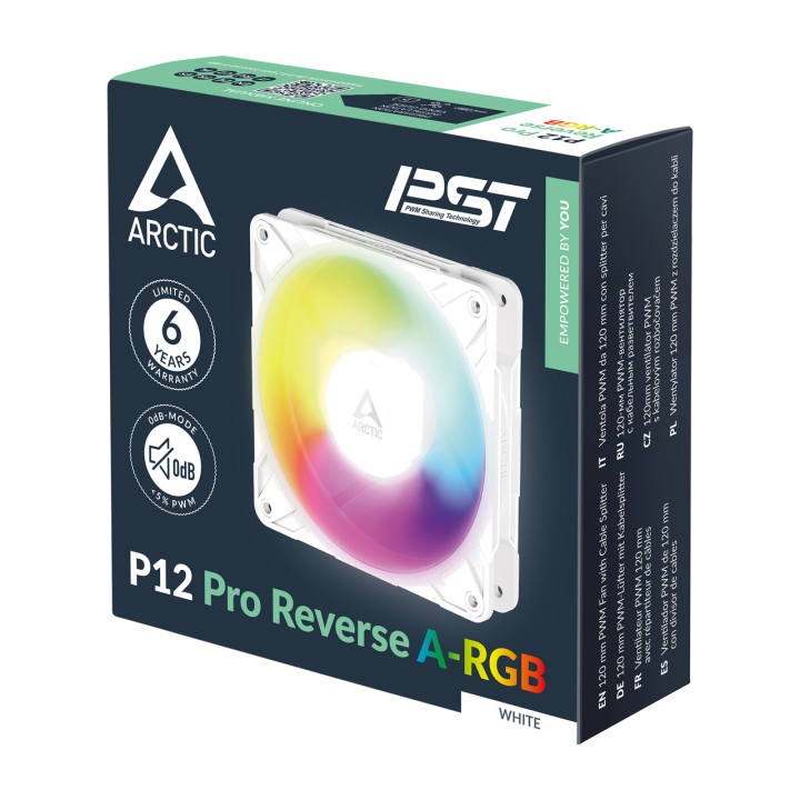 ARCTIC Ventilator pentru carcasa PC-ului P12 PRO REVERSE