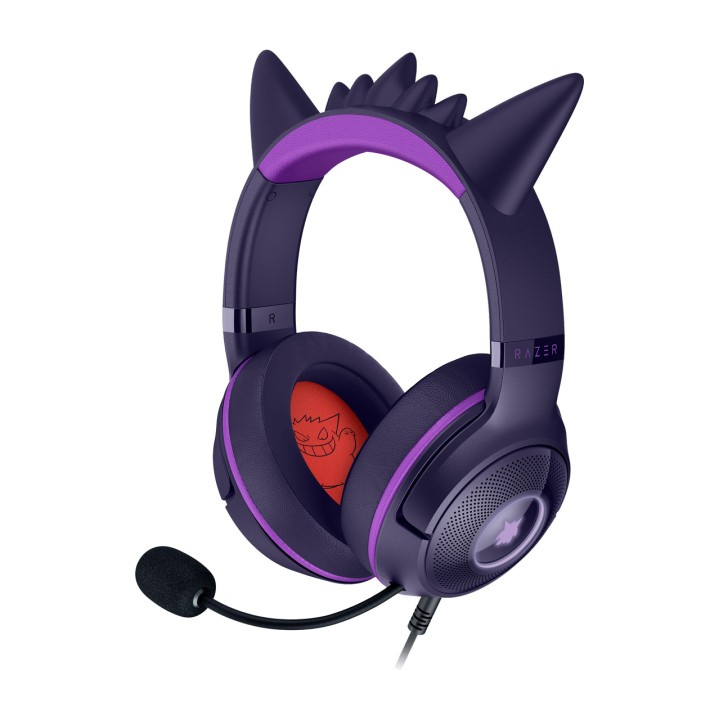 RAZER Gamingheadset met kabel KRAKEN KITTY V2 POKEMON-GENGAR