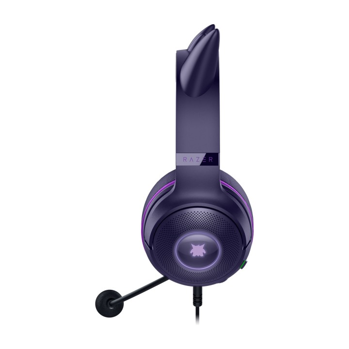 RAZER Auriculares gaming con cable KRAKEN KITTY V2 POKEMON-GENGAR 100152669
