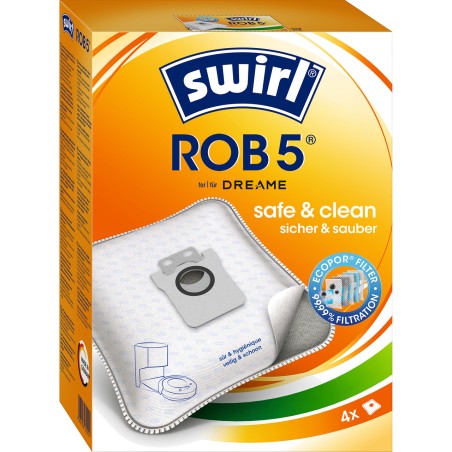 vrečke za postajo robotskega sesalnika rob 5-ecopor 4 uds