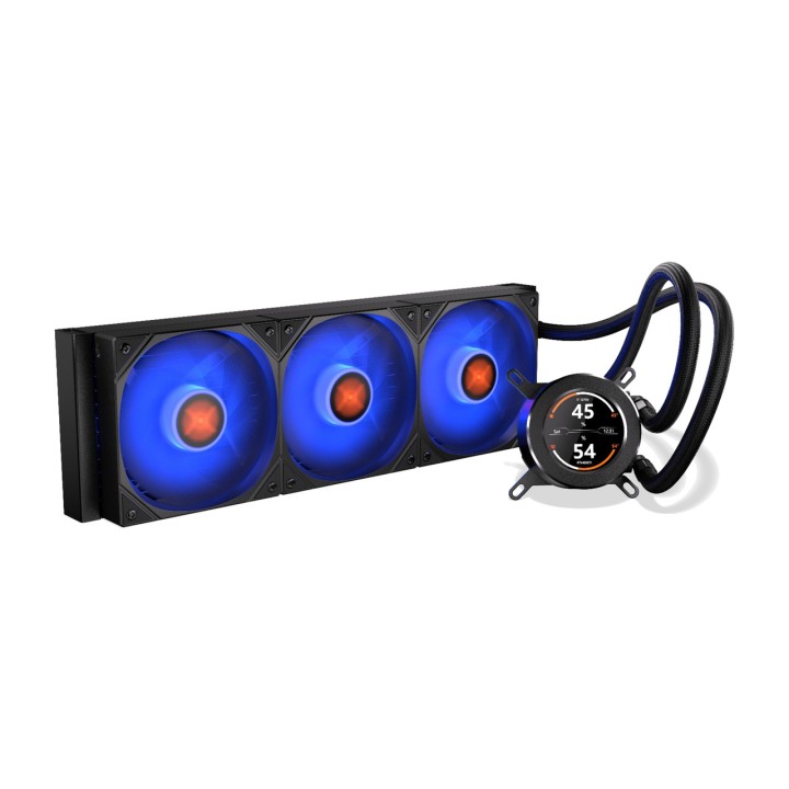 KRUX AIO liquid cooling for CPU HYDROGLANCE-360-LCD ARGB