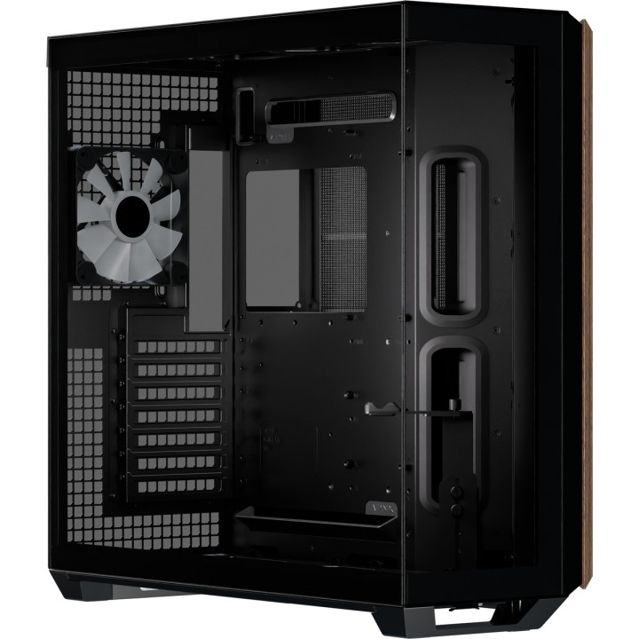 APNX Semitower PC-kotelo karkaistulla lasilla ja
