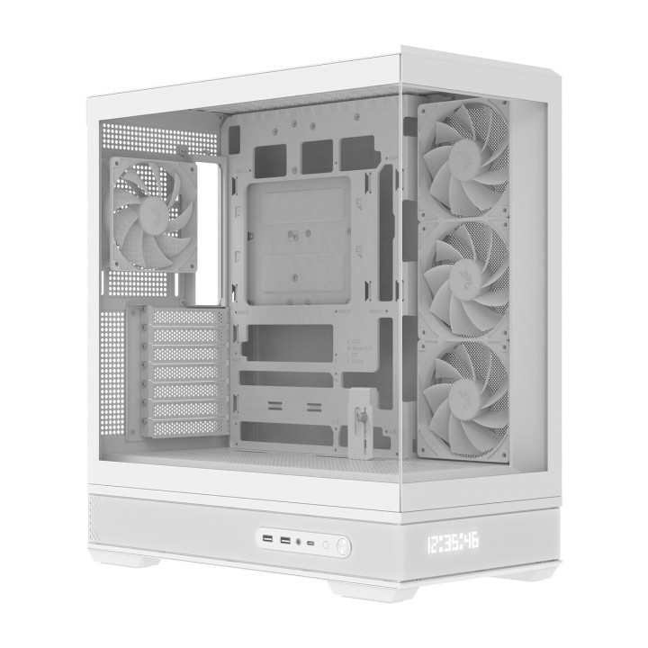 AEROCOOL Caja de PC semitorre con cristal templado P500B DIGI 100145092VAR