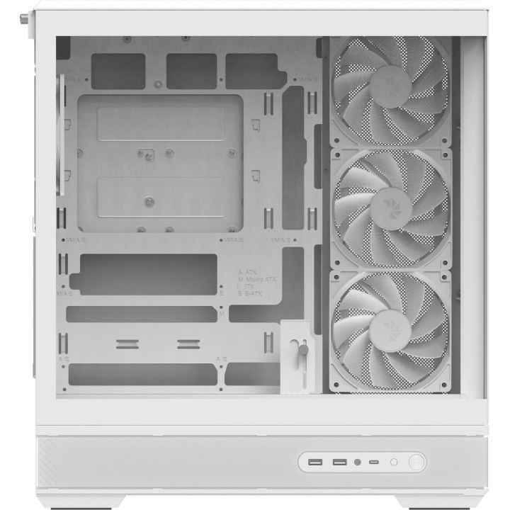 AEROCOOL Carcasă PC semitower cu sticlă călită P500B DIGI